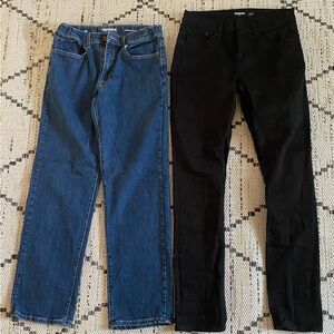 Onia Straight Blue and Black Jeans Collection